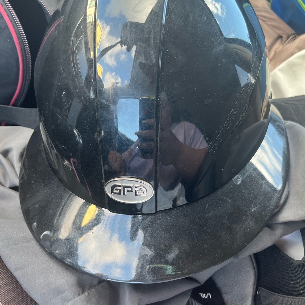 GPA Little Lady Equestrian Helmet 7 1/4 (59) Shimmer Gloss